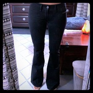 Diesel Livier-Flare Black Stretch Denim!